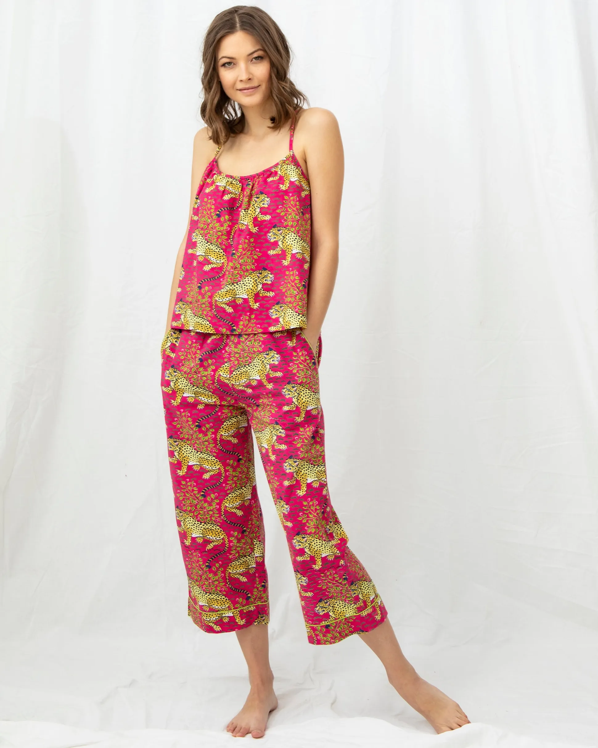 Cami Cropped Set in Bagheera