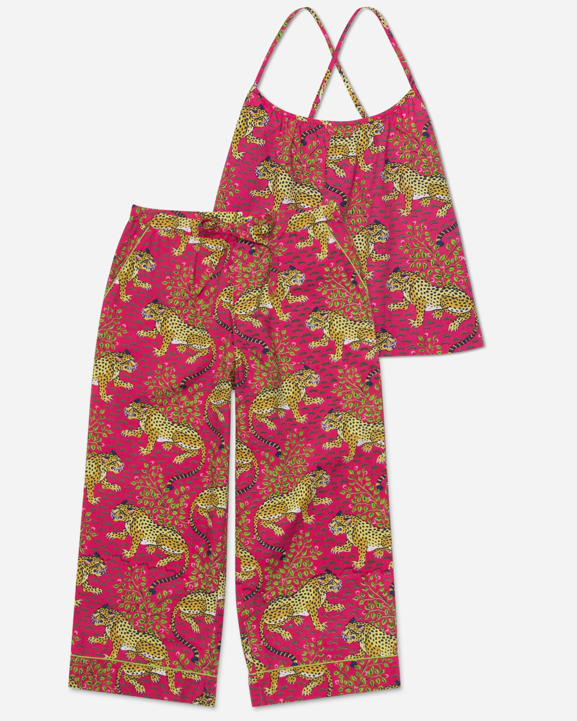 Cami Cropped Set in Bagheera