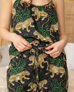 Cami Cropped Set in Bagheera