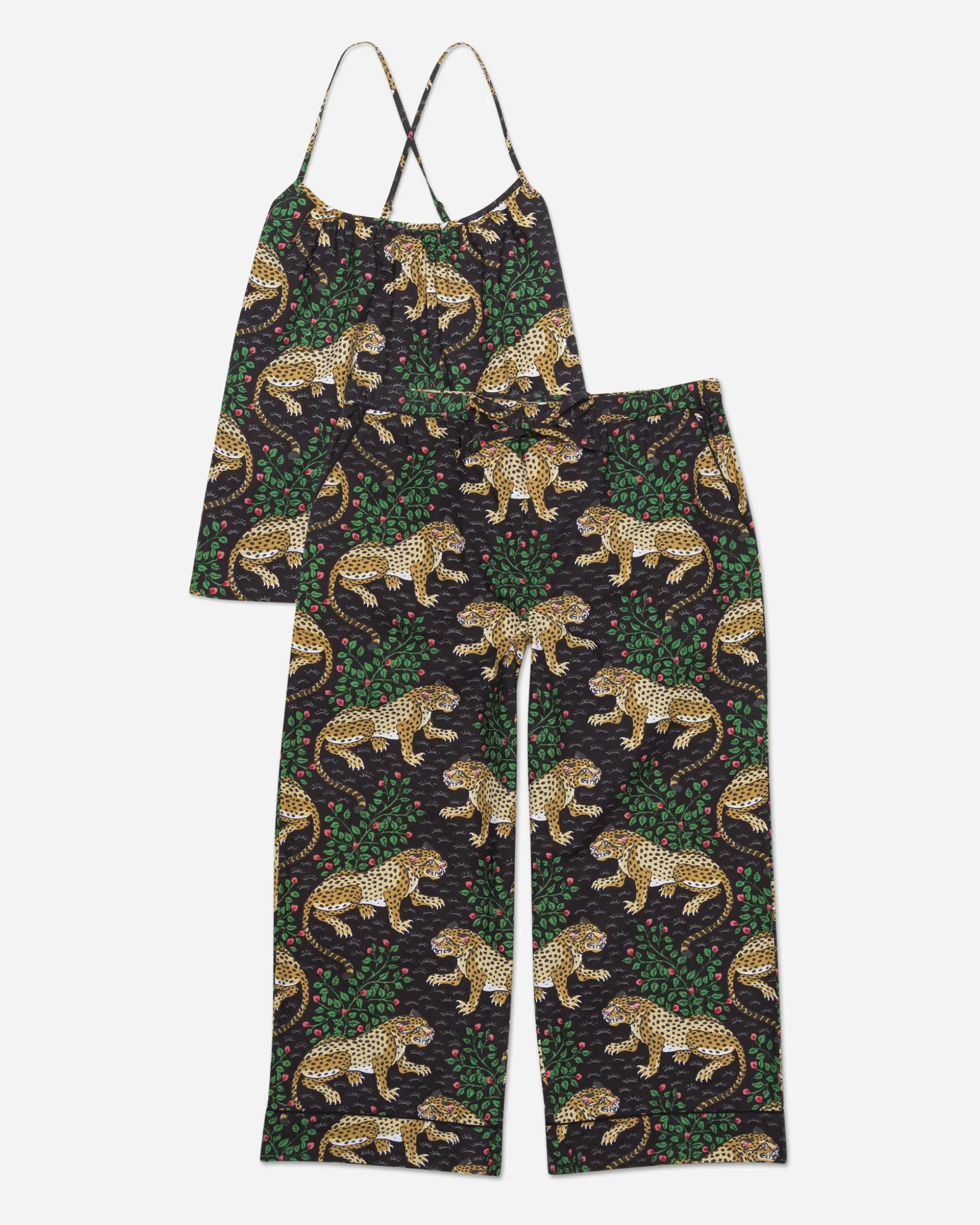 Cami Cropped Set in Bagheera