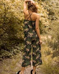 Cami Cropped Set in Bagheera