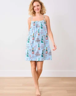 Cami Nightgown in Champagne Tower