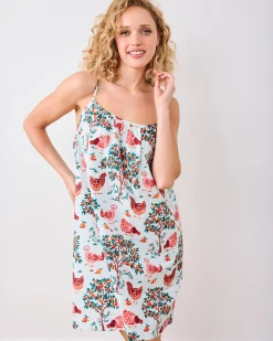 Cami Nightgown in Hen House