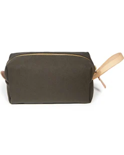 Canvas Travel Kit in Olive