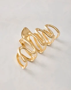 Carnival Claw Clip in Gold