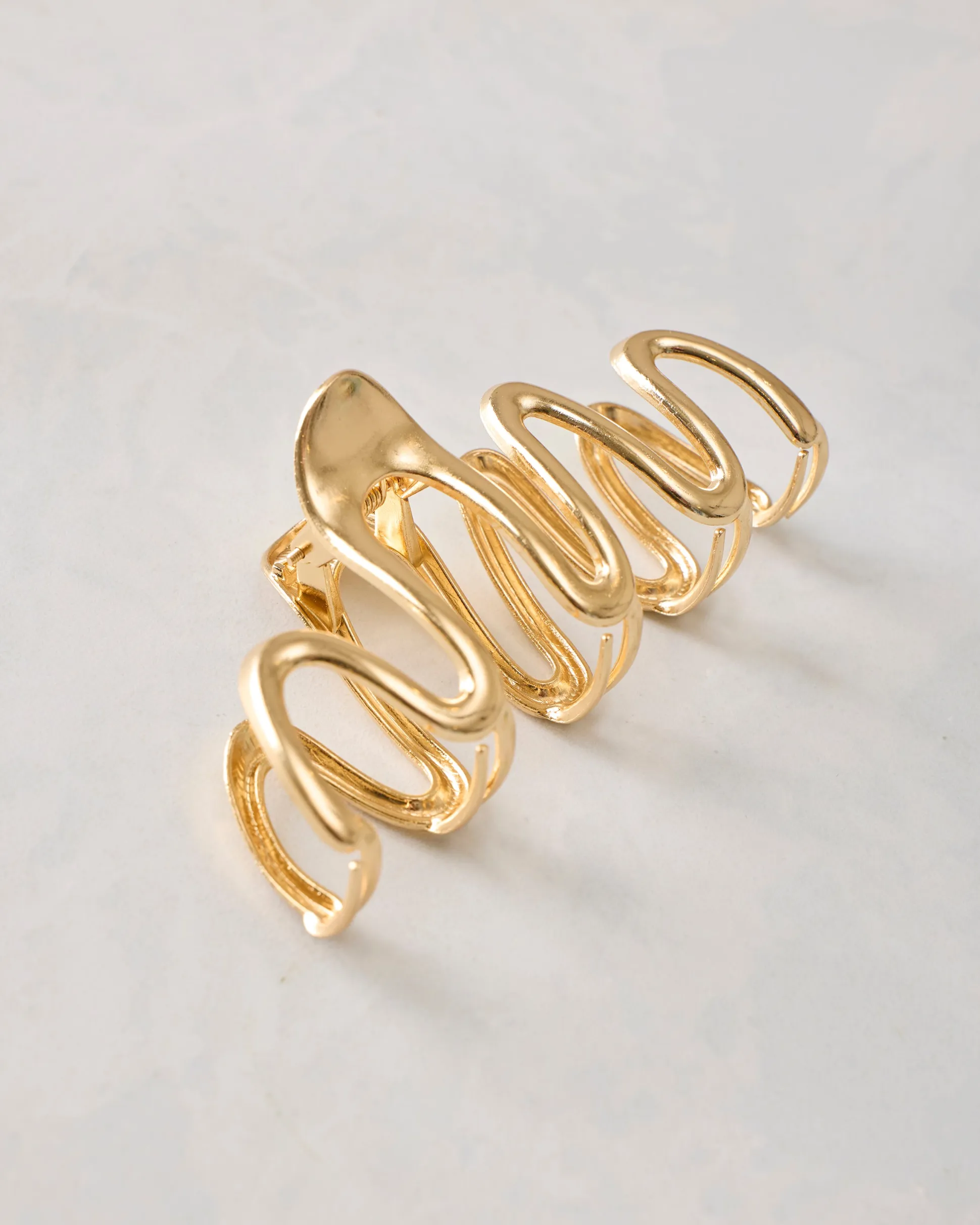 Carnival Claw Clip in Gold