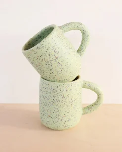 Ceramic Coffee Mug in Confetti Combo
