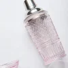 Claro Pink Cocktail Shaker & Martini Set in Pink