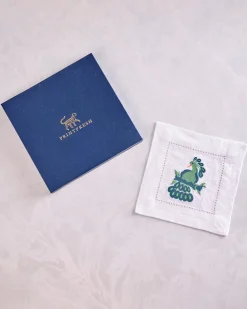 Cocktail Napkins Set of 6 in Mah Jongg Menagerie