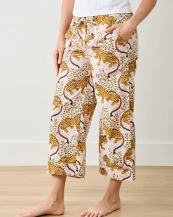 Cropped PJ Pants in Bagheera