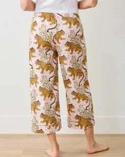 Cropped PJ Pants in Bagheera