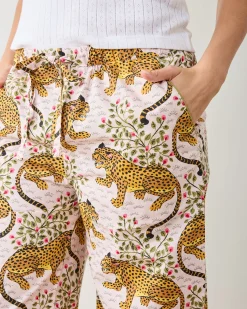 Cropped PJ Pants in Bagheera