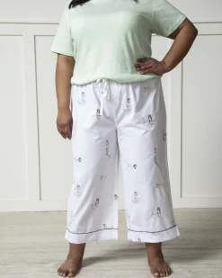 Cropped PJ Pants in Daughters Of Triton
