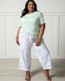 Cropped PJ Pants in Daughters Of Triton