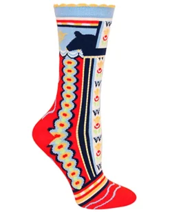 Dala Horse Socks in Multi