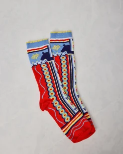 Dala Horse Socks in Multi