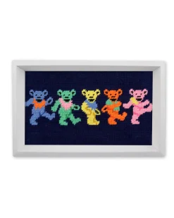 Dancing Bears Valet Tray in Dark Navy