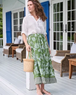 Devon Skirt in Heron Landing