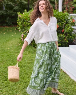 Devon Skirt in Heron Landing