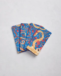 Dinner Napkins Set of 4 in Octopus Isle