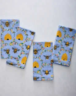 Dinner Napkins Set Of 4 in Sweet Bee
