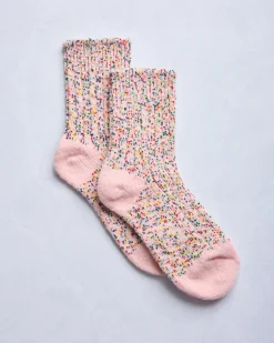 Disco Short Crew Sock in Sprinkles