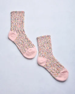 Disco Short Crew Sock in Sprinkles