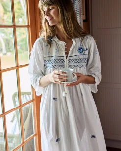 Dreamscape Nightgown in High Tea Toile
