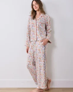 Eco Satin Asbury Set in Rhinestone Cowgirl