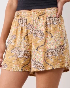 Eco Satin Boyfriend Boxer in Bagheera