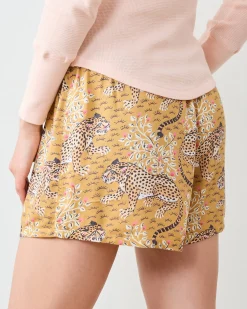 Eco Satin Boyfriend Boxer in Bagheera
