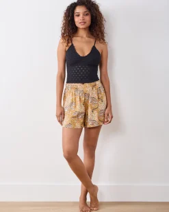 Eco Satin Boyfriend Boxer in Bagheera