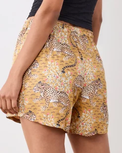 Eco Satin Boyfriend Boxer in Bagheera
