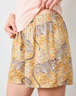 Eco Satin Boyfriend Boxer in Bagheera