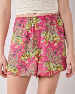 Eco Satin Boyfriend Boxer in Bagheera