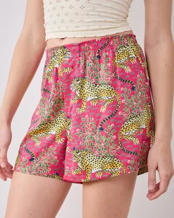 Eco Satin Boyfriend Boxer in Bagheera