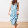 Eco Satin Chic To Sleep Nightie in Camel's Courtyard