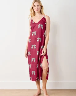 Eco Satin Chic to Sleep Nightie in Bows