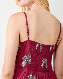 Eco Satin Chic to Sleep Nightie in Bows