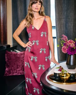 Eco Satin Chic to Sleep Nightie in Bows