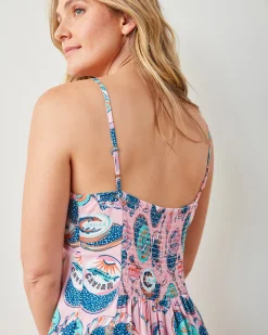 Eco Satin Chic To Sleep Nightie in Champagne & Caviar
