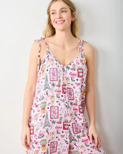 Eco Satin Jaipur Jumpsuit in Viva Las Vegas