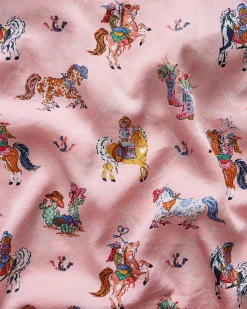 Eco Satin Moonrise Set in Cowgirl Chic