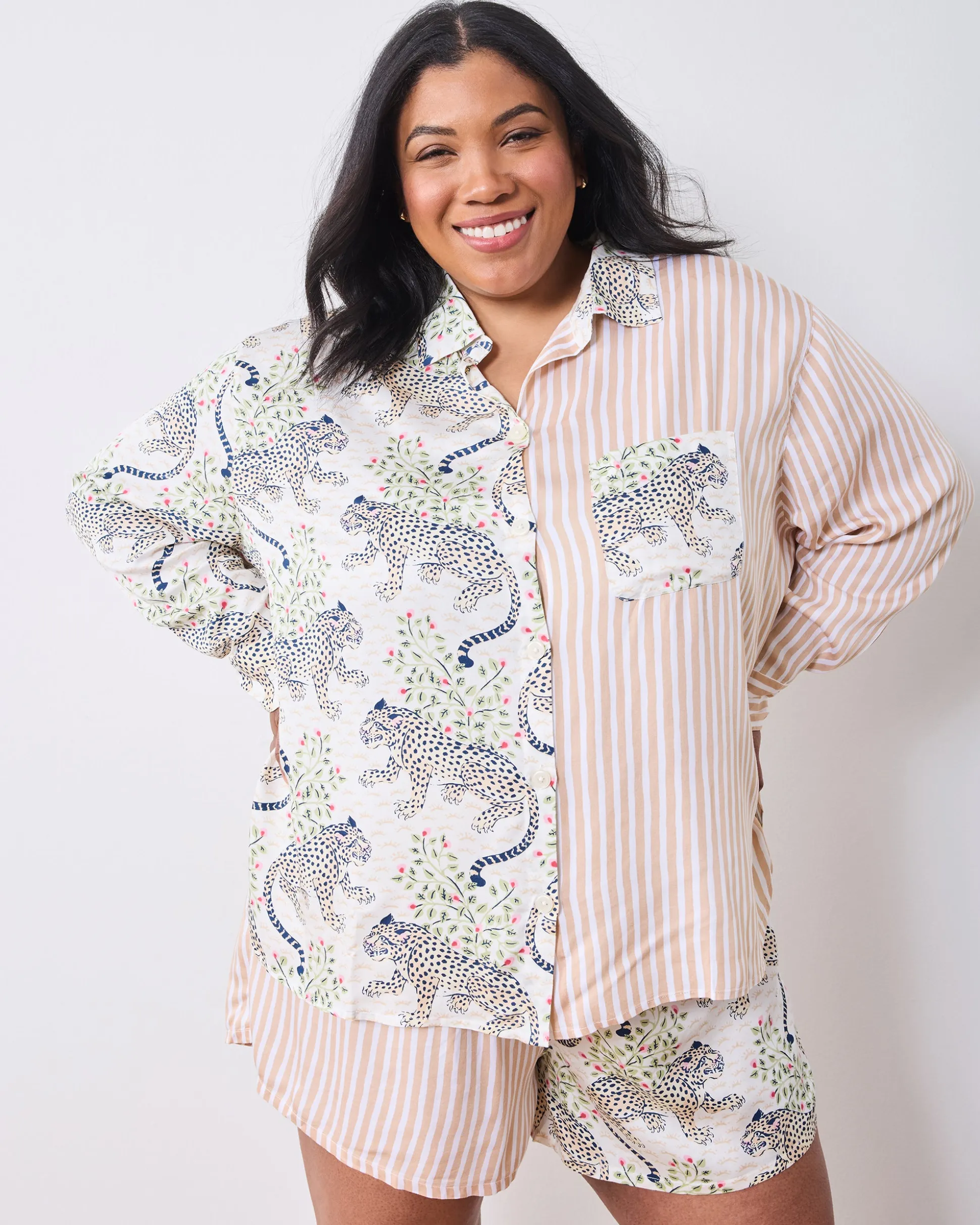 Eco Satin Regatta Set in Bagheera