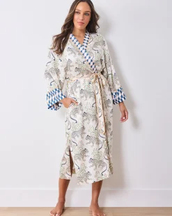 Eco Satin Robe & Getting Ready Set Bundle in Bagheera