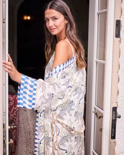 Eco Satin Robe in Bagheera