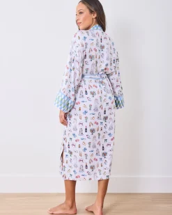Eco Satin Robe in Big Day Bliss