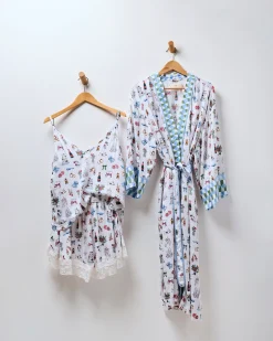 Eco Satin Robe & Pamela Set Bundle in Big Day Bliss