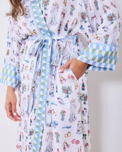 Eco Satin Robe & Pamela Set Bundle in Big Day Bliss