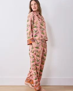 Eco Satin Soho Set in Butterfly Forager